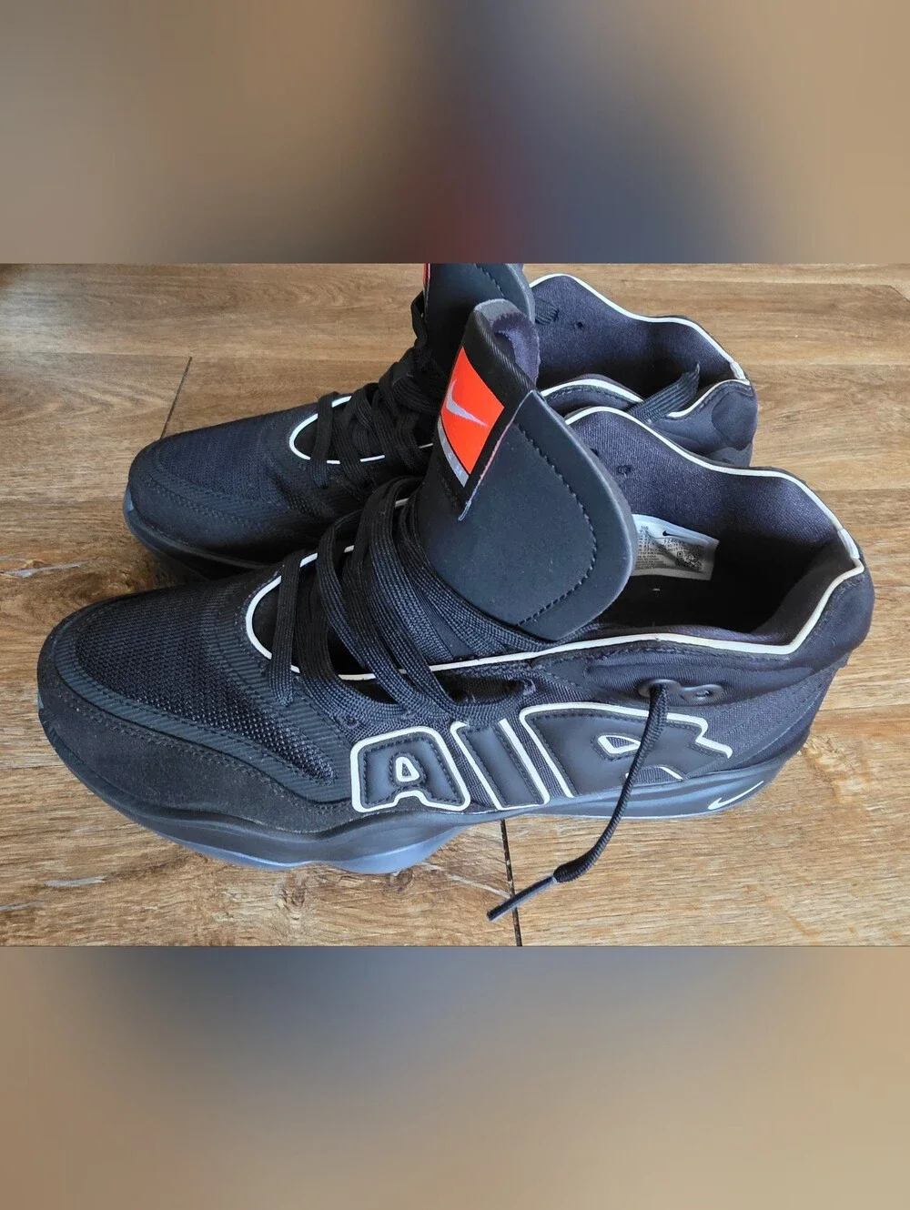 Brand New Size 9.5 Nike Men’s Uptempo High-Top 'AIR' Sneakers No Box